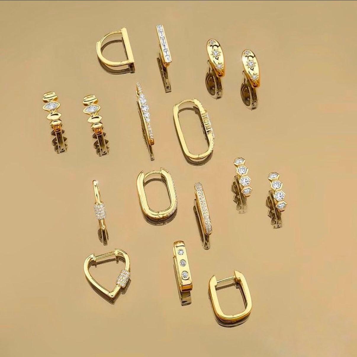 Women Earring Collection - Solid Gold Jewelry by Nancy's Jewelry