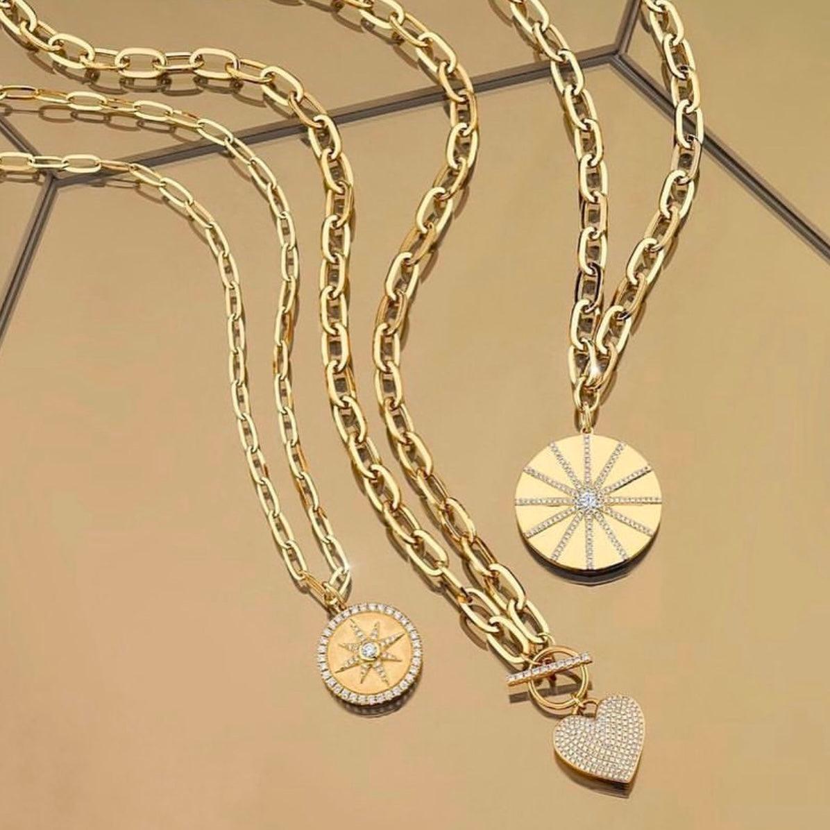 Women Necklace Collection - Solid Gold Jewelry by Nancy's Jewelry