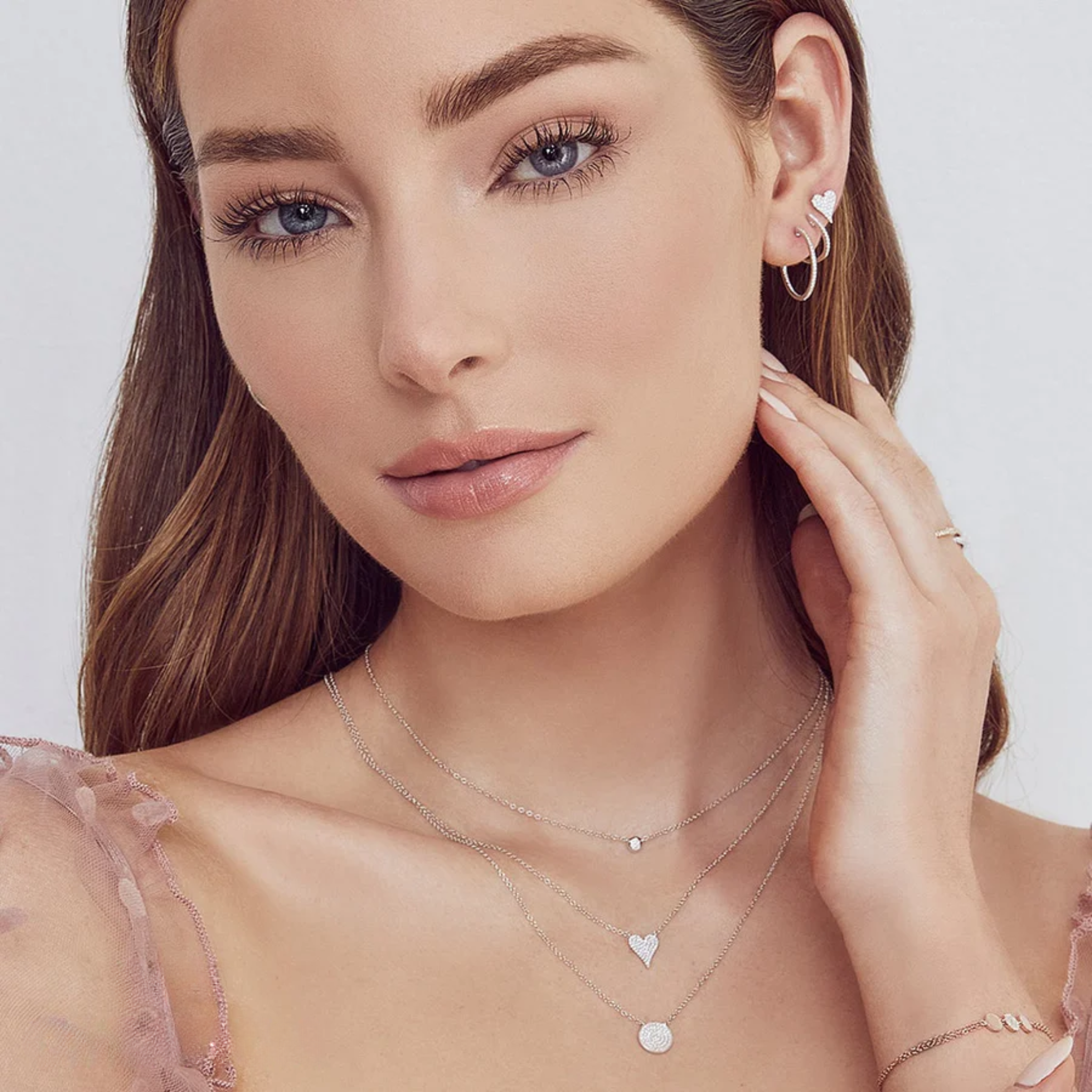Petite Diamond Bezel Necklace