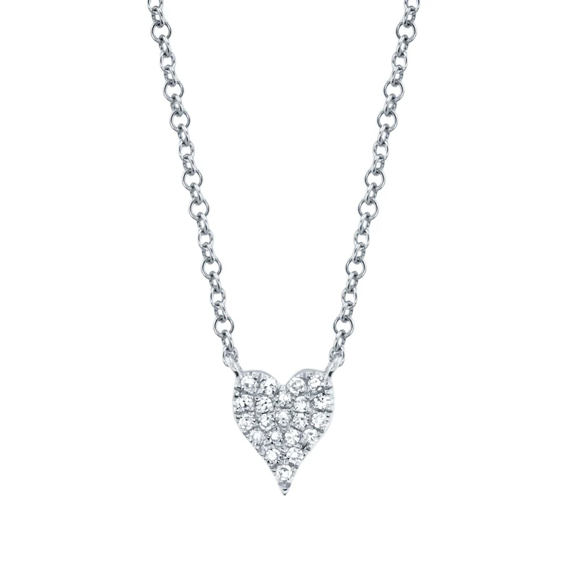 Pavé Heart Necklace