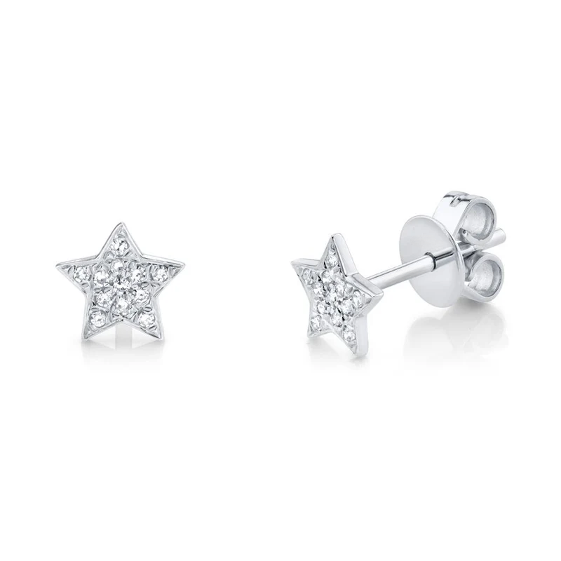 Star Diamond Studs