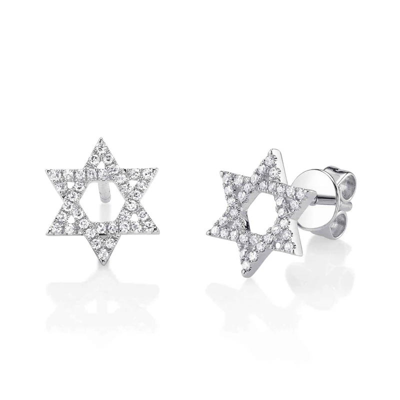 Star of David Studs