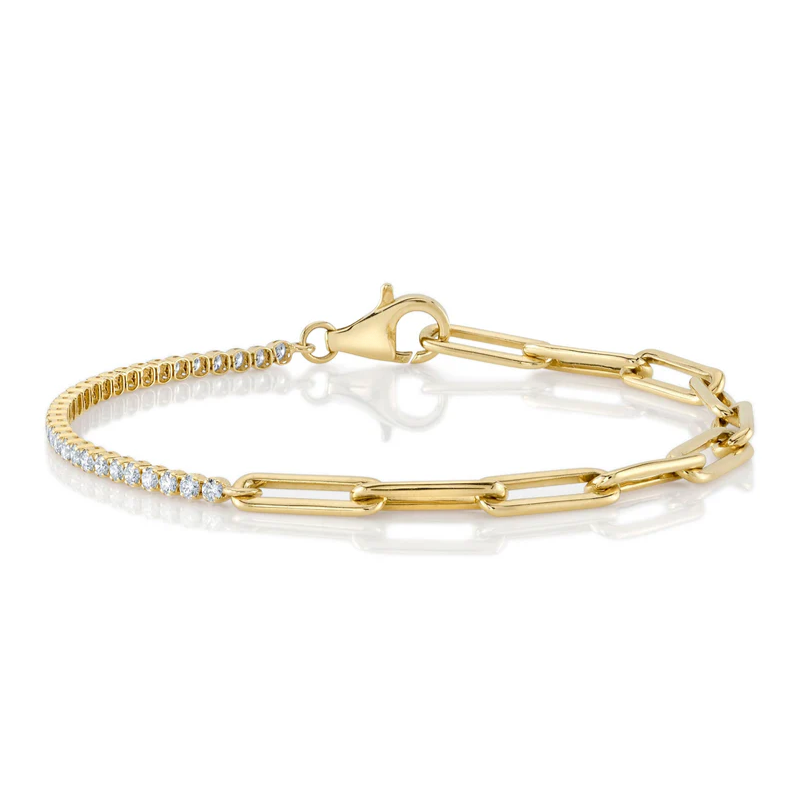 Bold Paperclip Bracelet