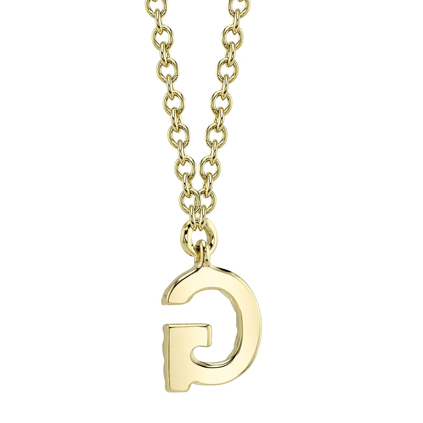 Diamond Initial Necklace