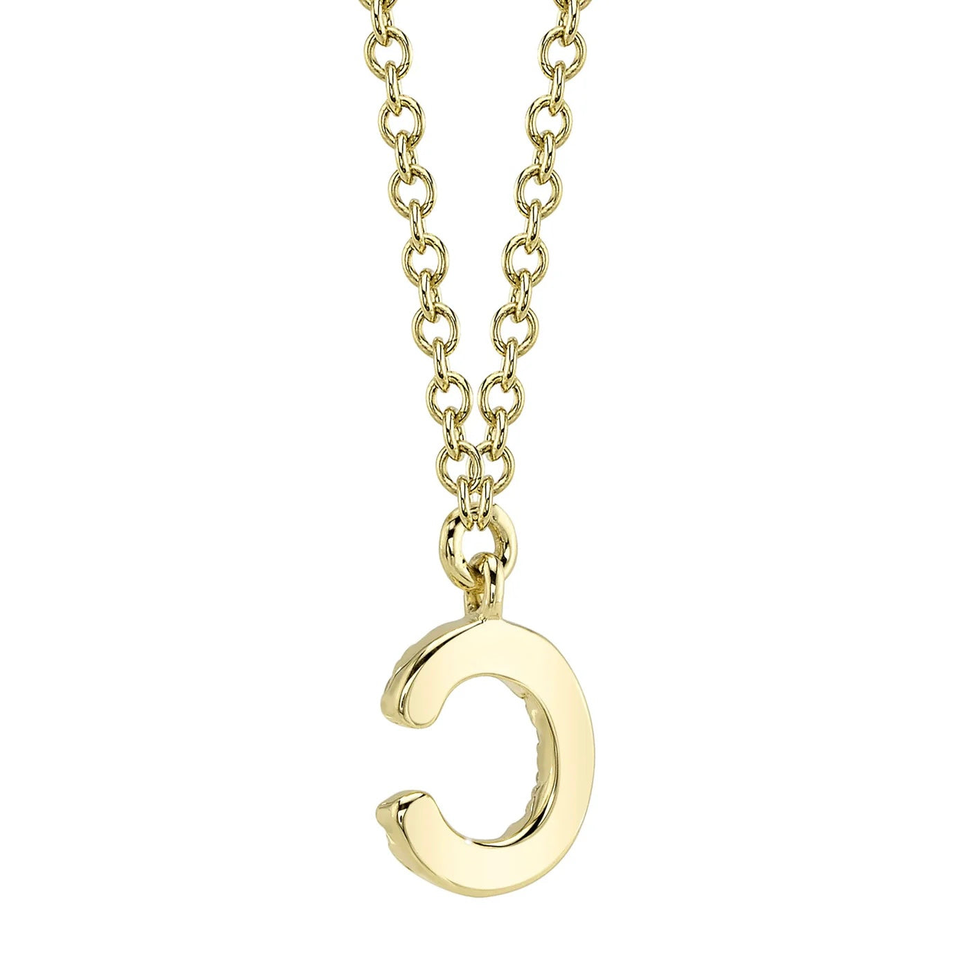 Diamond Initial Necklace