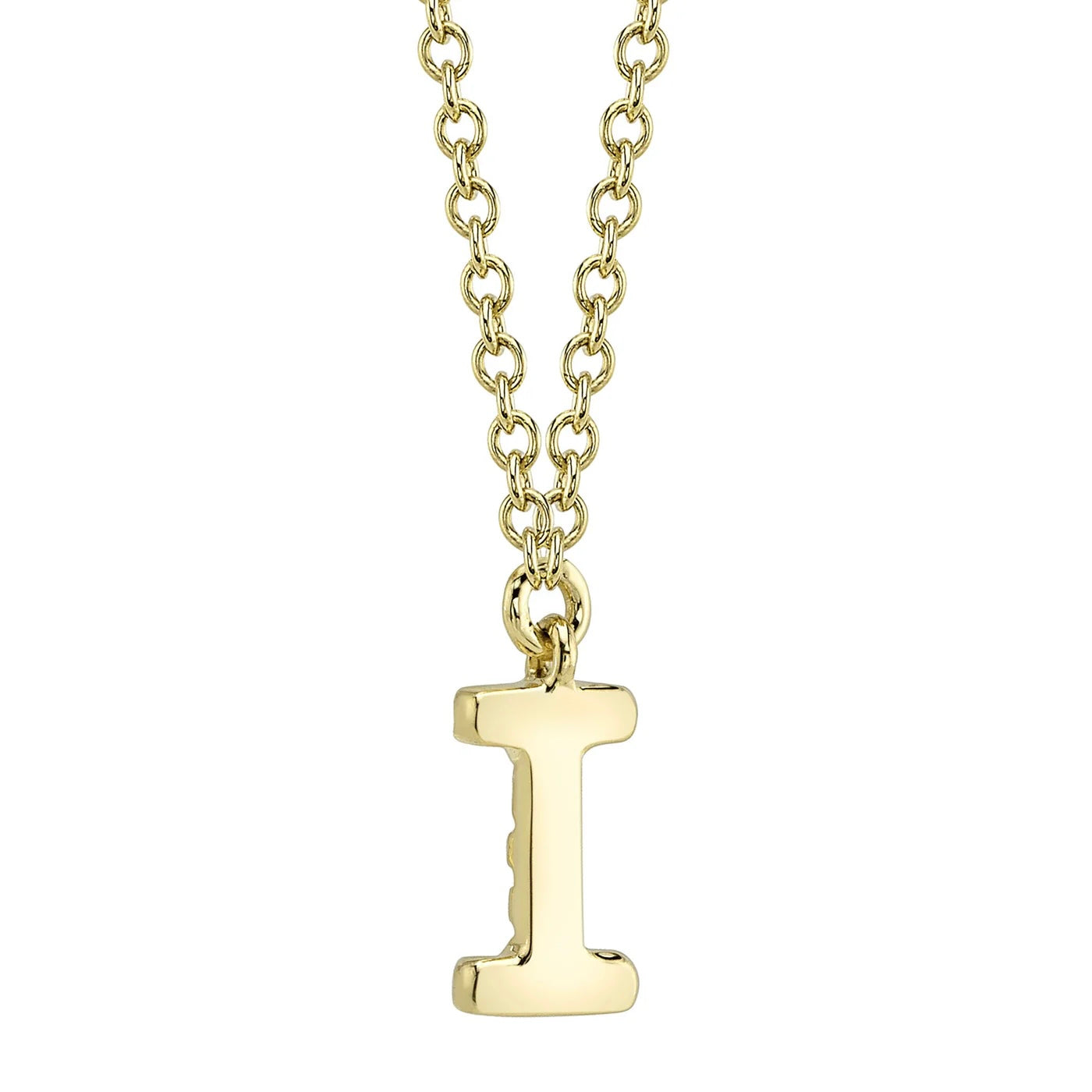 Diamond Initial Necklace