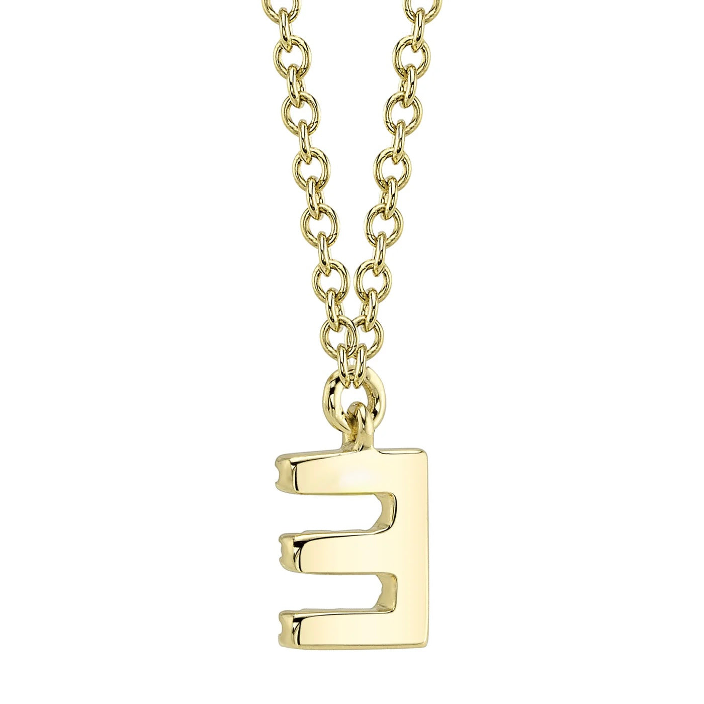 Diamond Initial Necklace