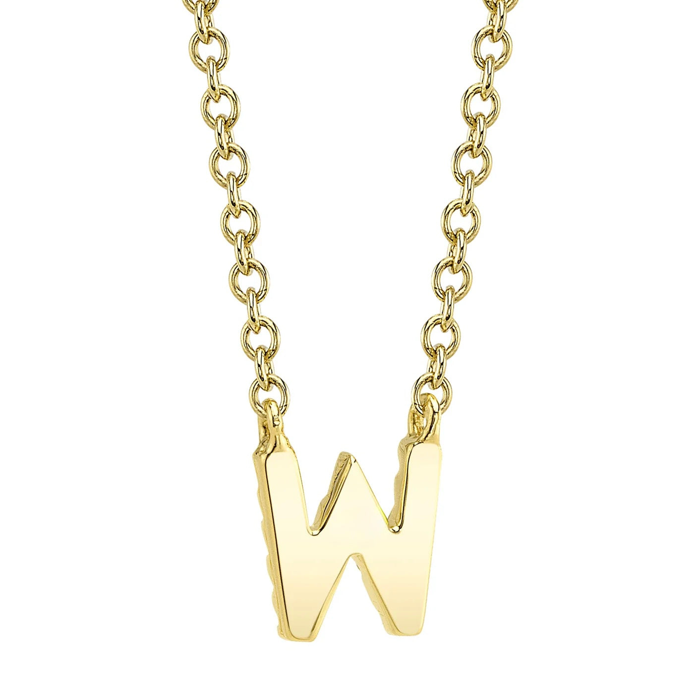 Diamond Initial Necklace