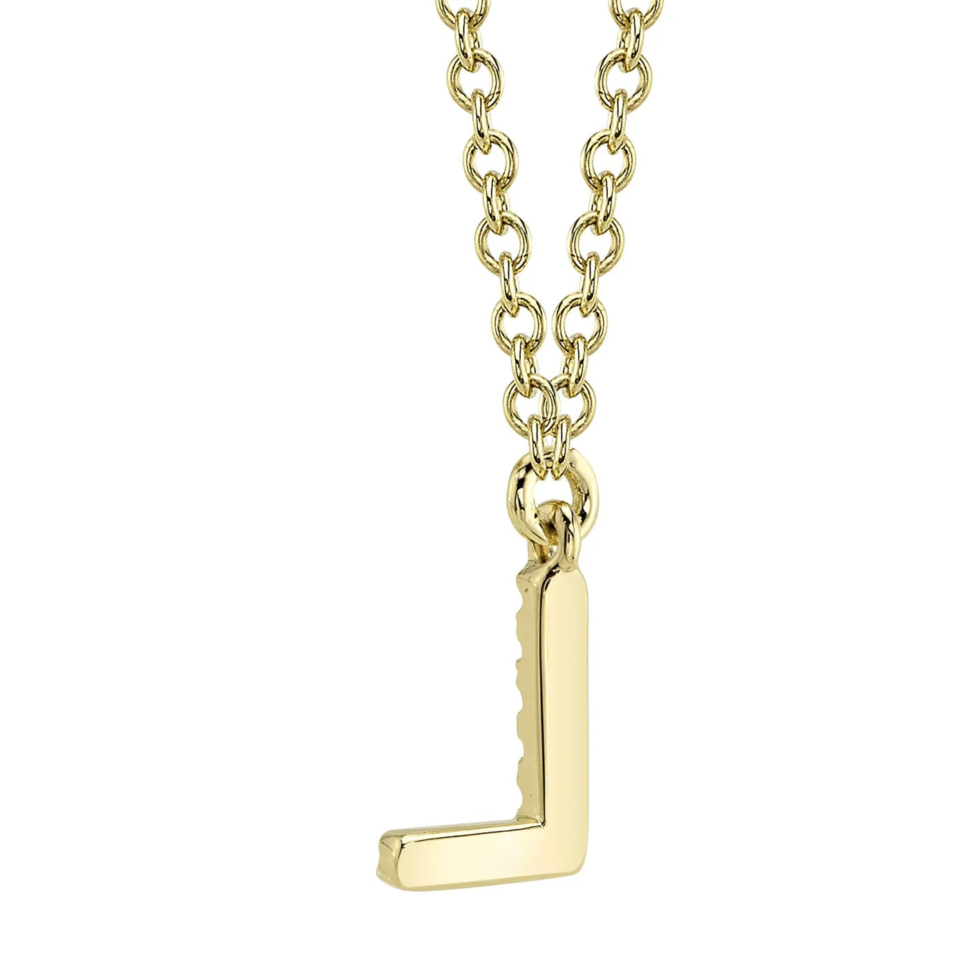 Diamond Initial Necklace