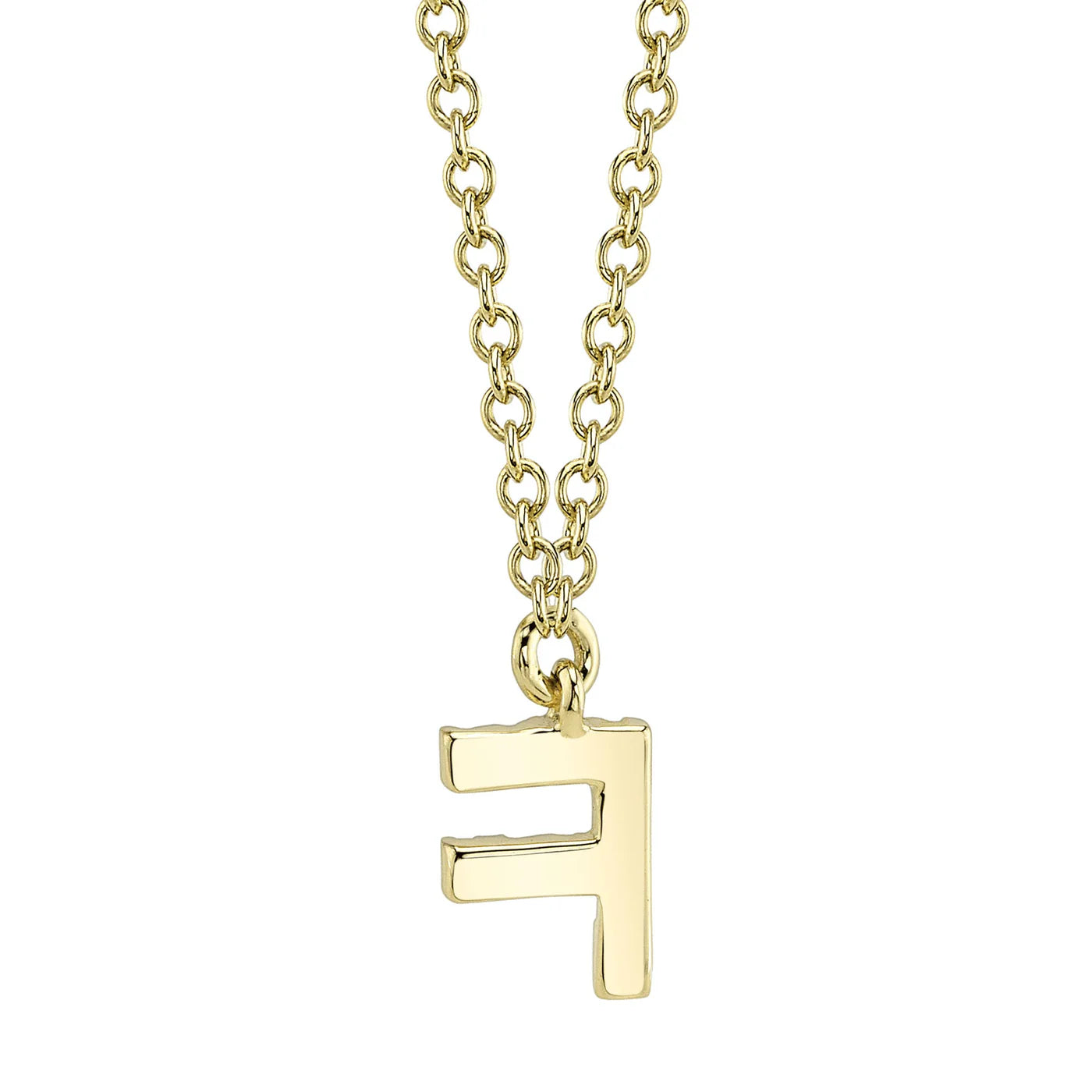 Diamond Initial Necklace