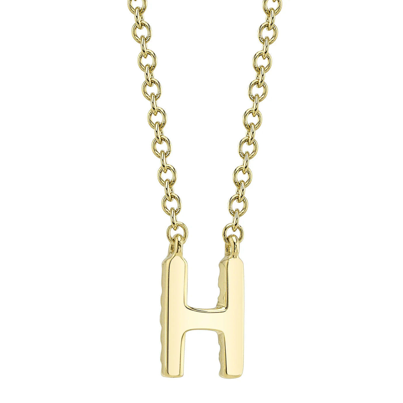 Diamond Initial Necklace