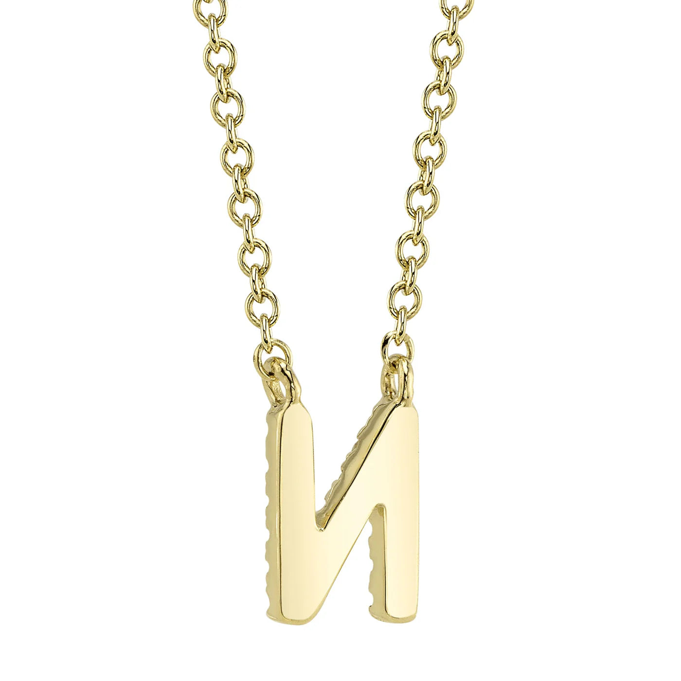 Diamond Initial Necklace