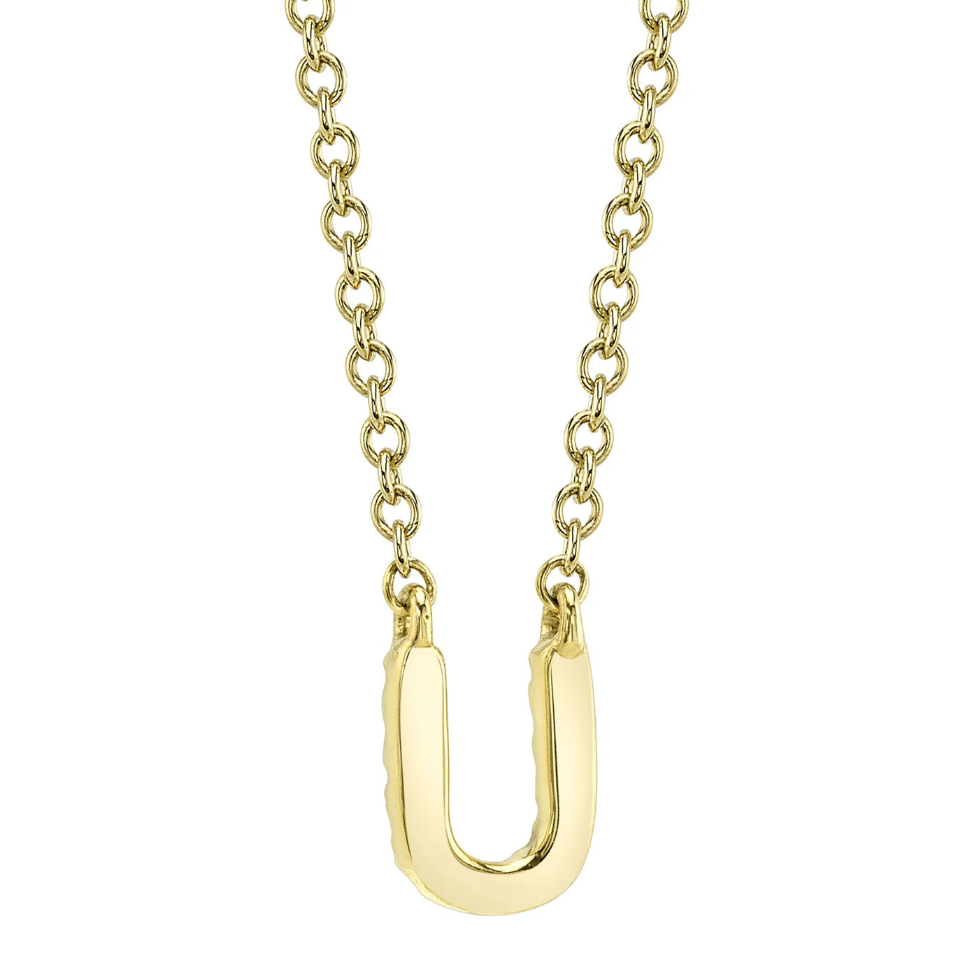 Diamond Initial Necklace