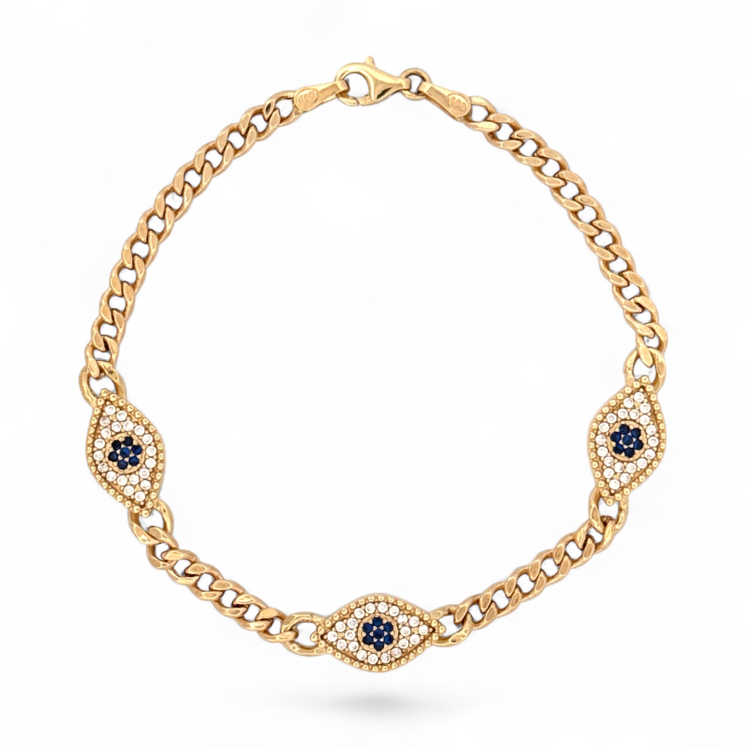 Evil Eye Link Bracelet