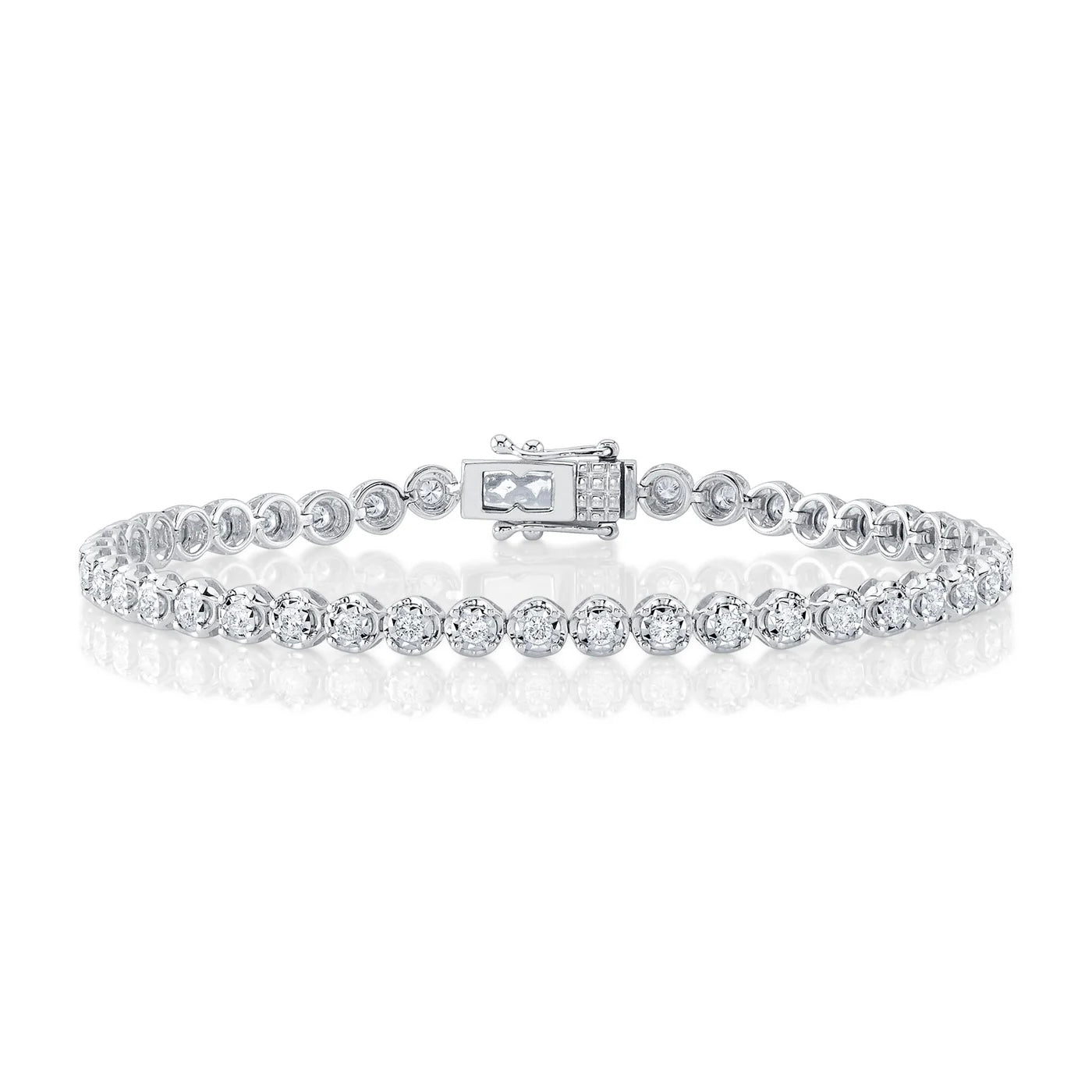 1.10CT Diamond Tennis Bracelet | Bracelets in 14K Gold = Nancy's Jewelry