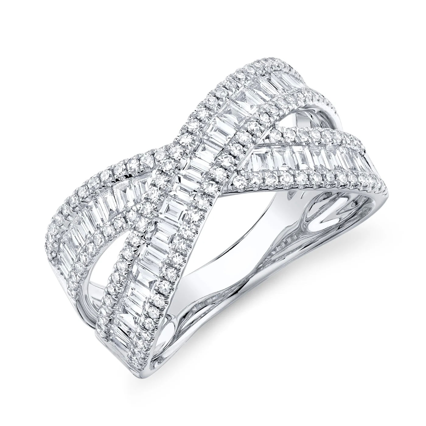 1.15CT Diamond Baguette Ring | Rings in 14K Gold = Nancy's Jewelry