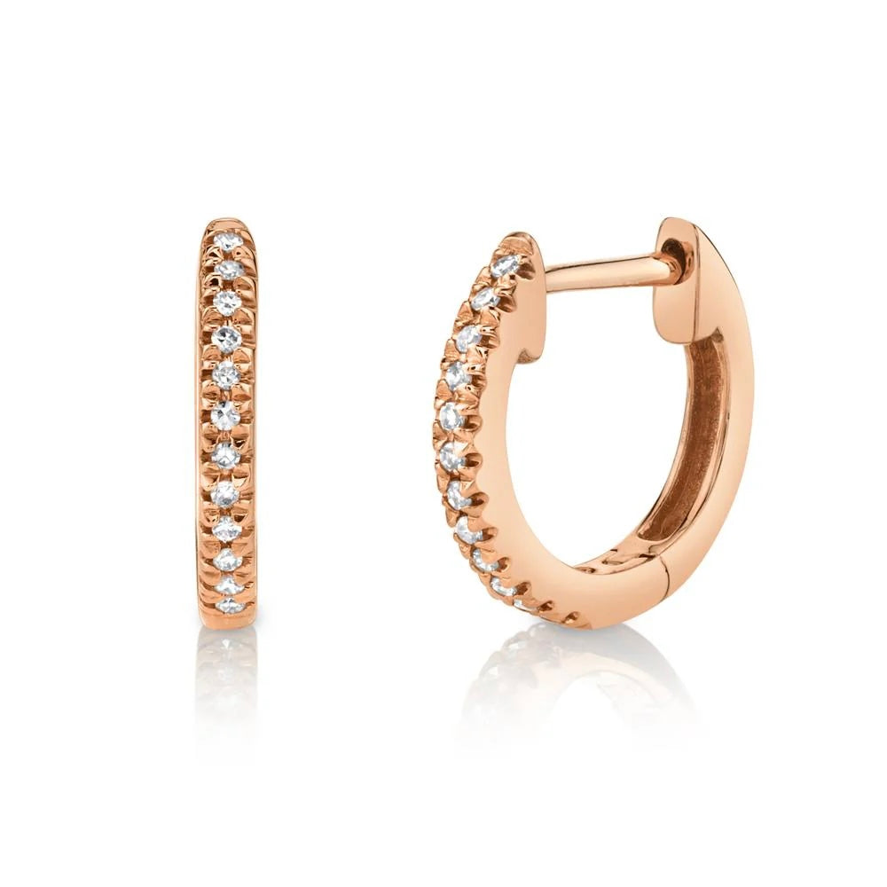 Diamond Huggie Earring