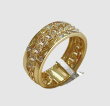 Load image into Gallery viewer, 14Kt Yellow Gold Men&#39;s Diamond Band

