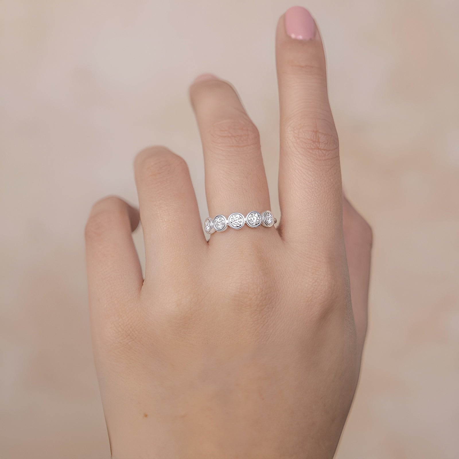 Stella Diamond Bezel Band