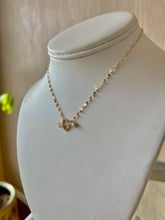 Load image into Gallery viewer, 14KT Yellow Gold Arrow Through Heart - Diamond Cut Chain

