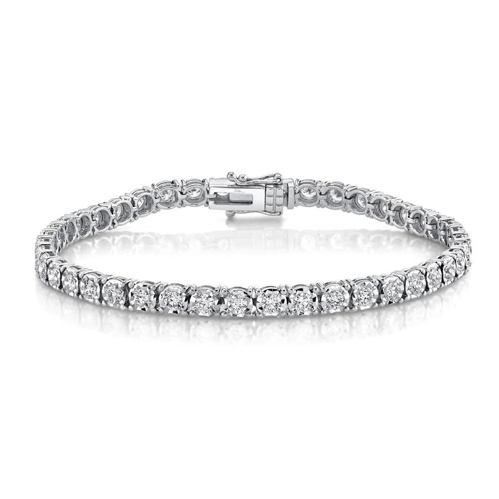 3.00CT Diamond Tennis Bracelet | Bracelets in 14K Gold = Nancy's Jewelry