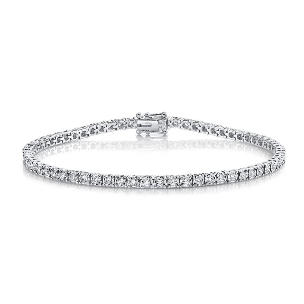 1.00CT Diamond Tennis Bracelet | Bracelets in 14K Gold = Nancy's Jewelry