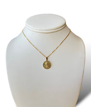 Load image into Gallery viewer, 18KT Yellow Gold Virgin Mary Necklace
