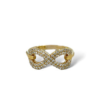 Load image into Gallery viewer, 0.48CT Diamond Infinity Ring
