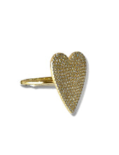 Load image into Gallery viewer, Amor 0.56CT Diamond Pave Heart - Jumbo
