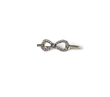 Load image into Gallery viewer, 14KT Yellow and White Gold Infinity Ring
