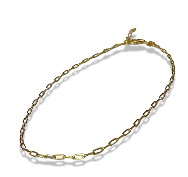 18KT Yellow Gold Anklet