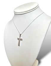 Load image into Gallery viewer, 14KT Yellow &amp; White Gold Diamond Cross

