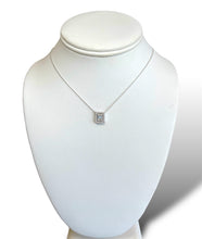 Load image into Gallery viewer, Diamond Round Baguette Necklace
