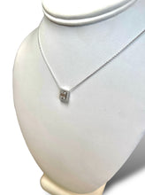 Load image into Gallery viewer, Diamond Round Baguette Necklace
