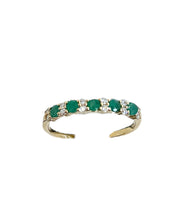 Load image into Gallery viewer, 14KT Emerald Lady&#39;s Band
