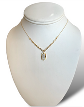 Load image into Gallery viewer, 14KT Diamond Dog Tag Necklace
