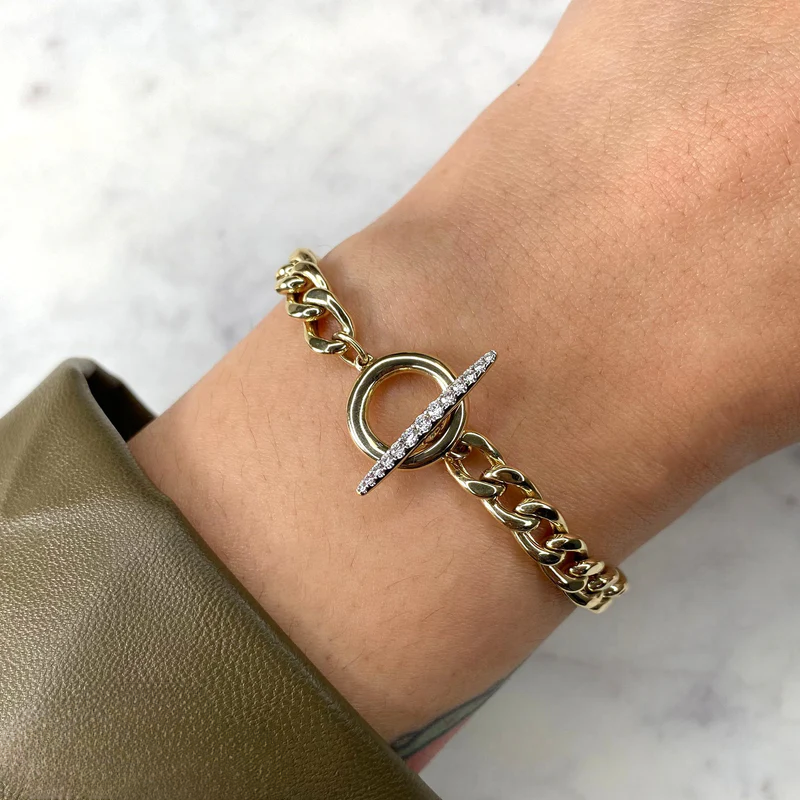 Toggle Link Bracelet