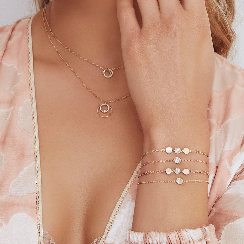 Pavé Circle Bracelet