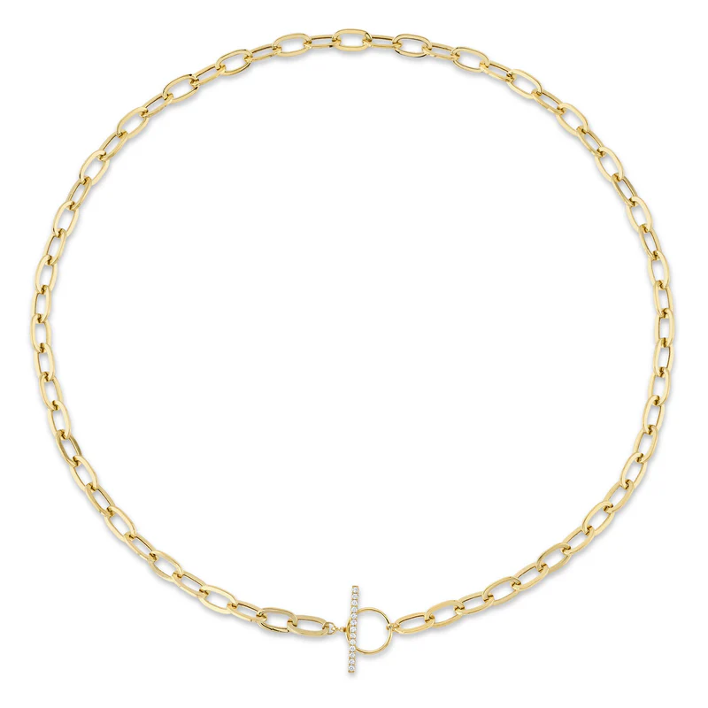 Toggle Paperclip Necklace