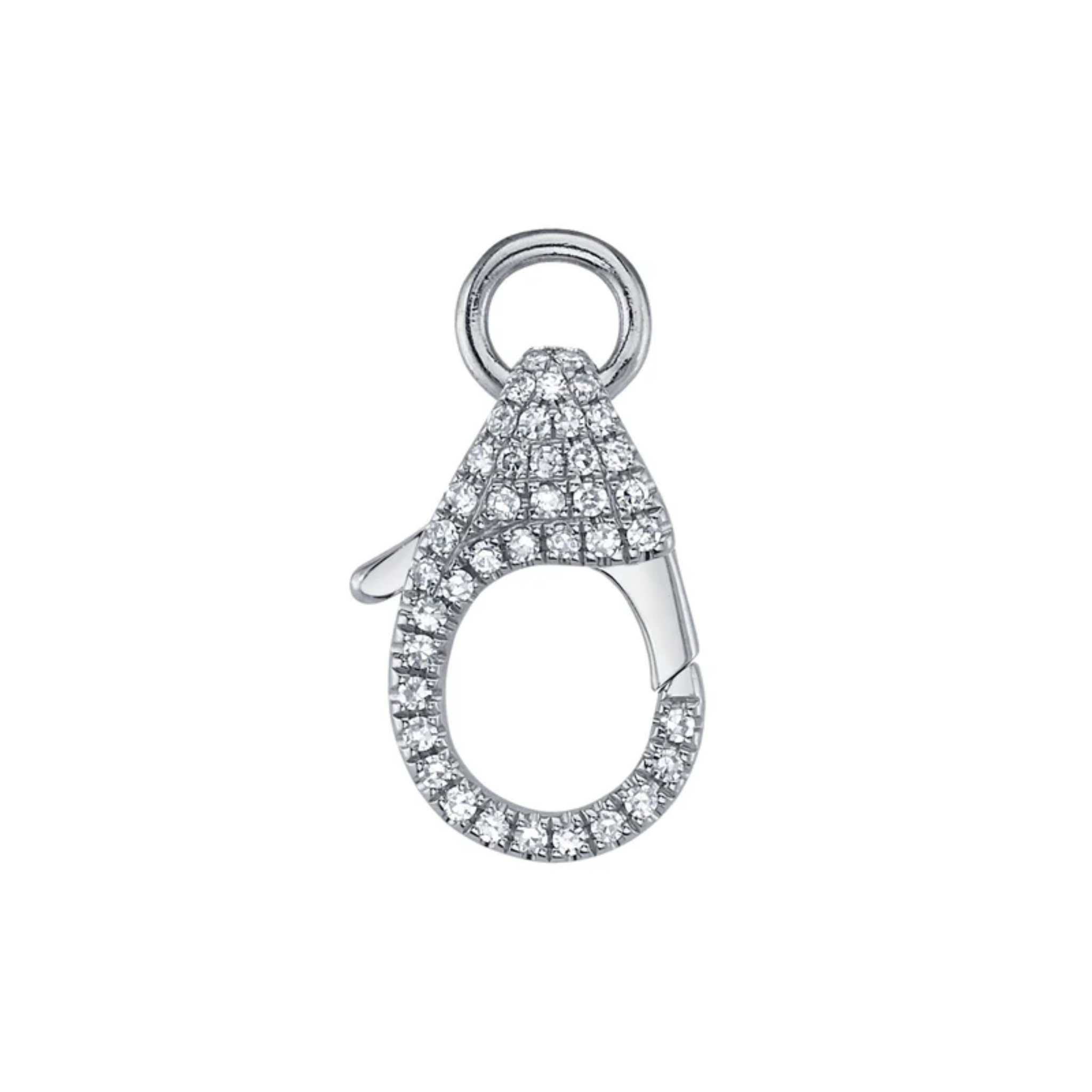 Diamond Pave Lobster Lock