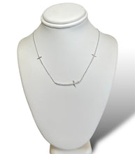 Load image into Gallery viewer, 14KT Diamond Cross Necklace
