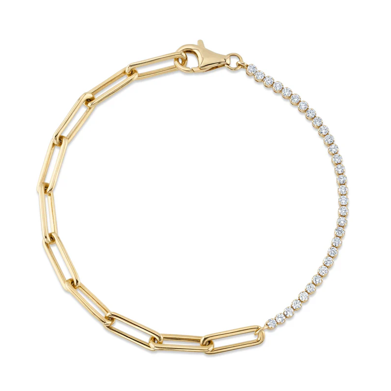 Bold Paperclip Bracelet