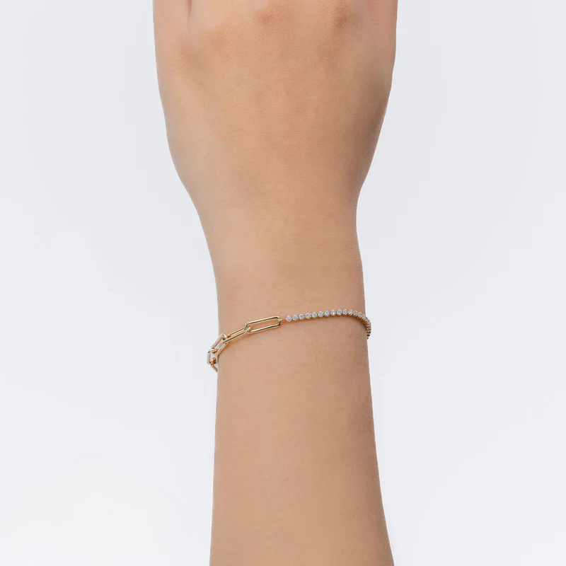 Bold Paperclip Bracelet