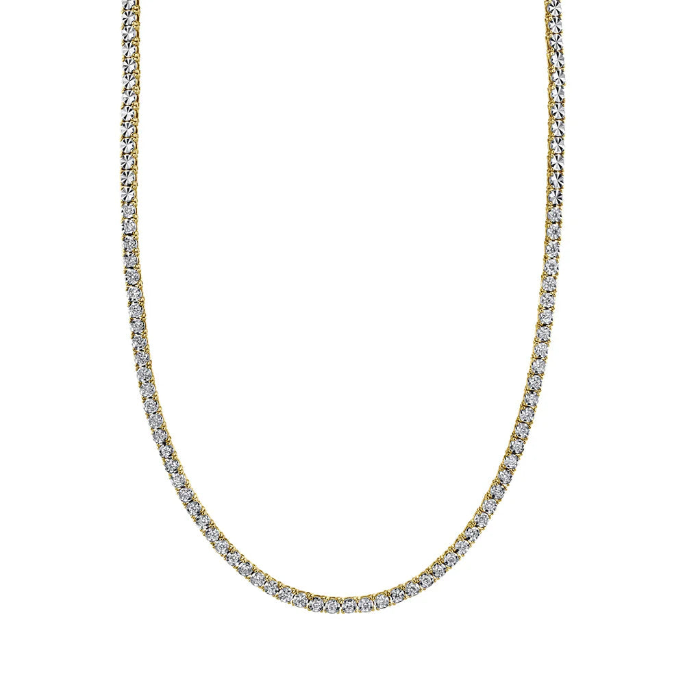 0.95CT Diamond Tennis Necklace | Necklaces in 14K Gold = Nancy's Jewelry