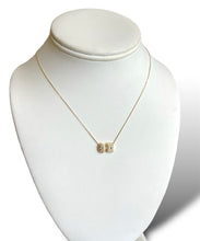 Load image into Gallery viewer, 14KT Yellow Gold 2-Pendants Necklace
