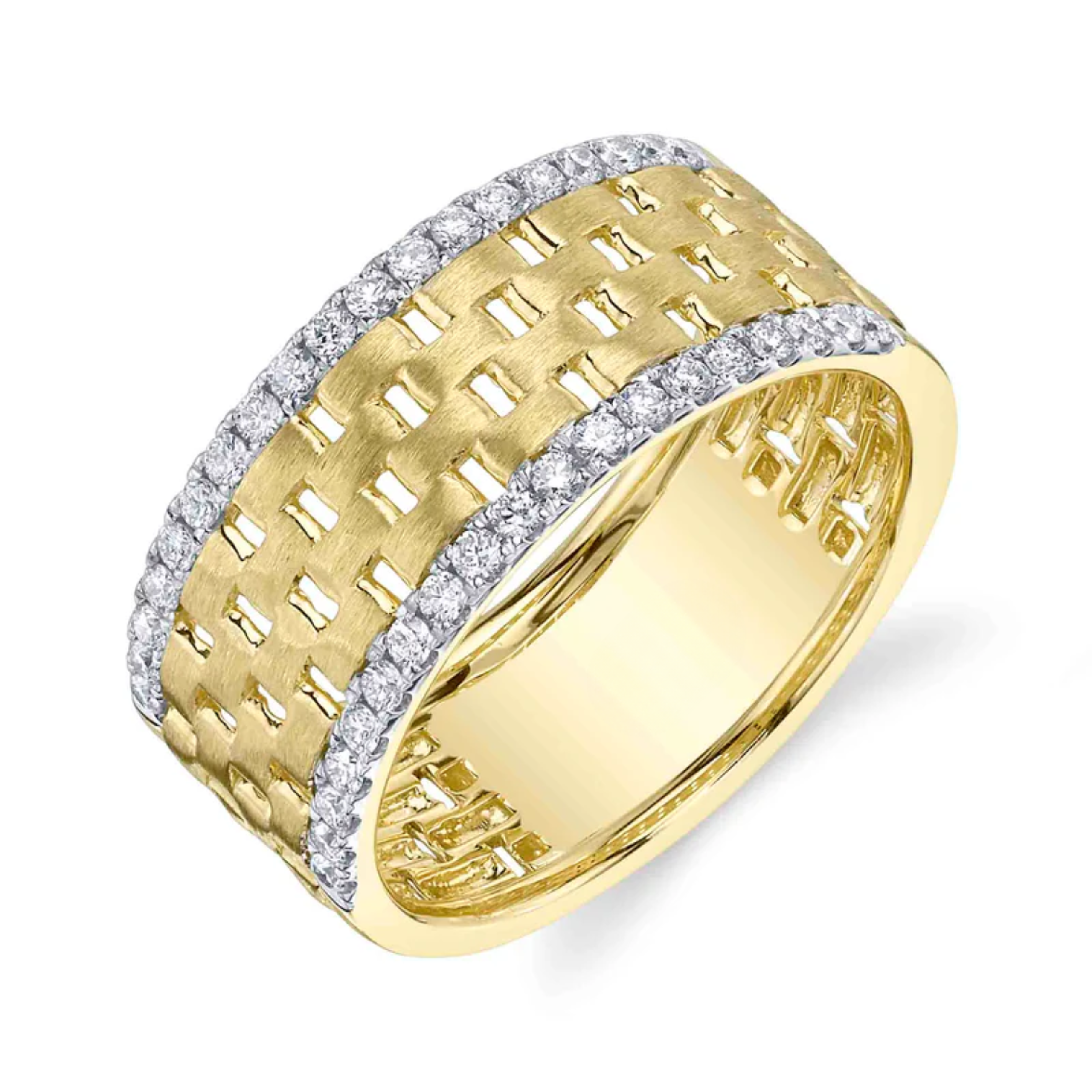 Woven Diamond Band