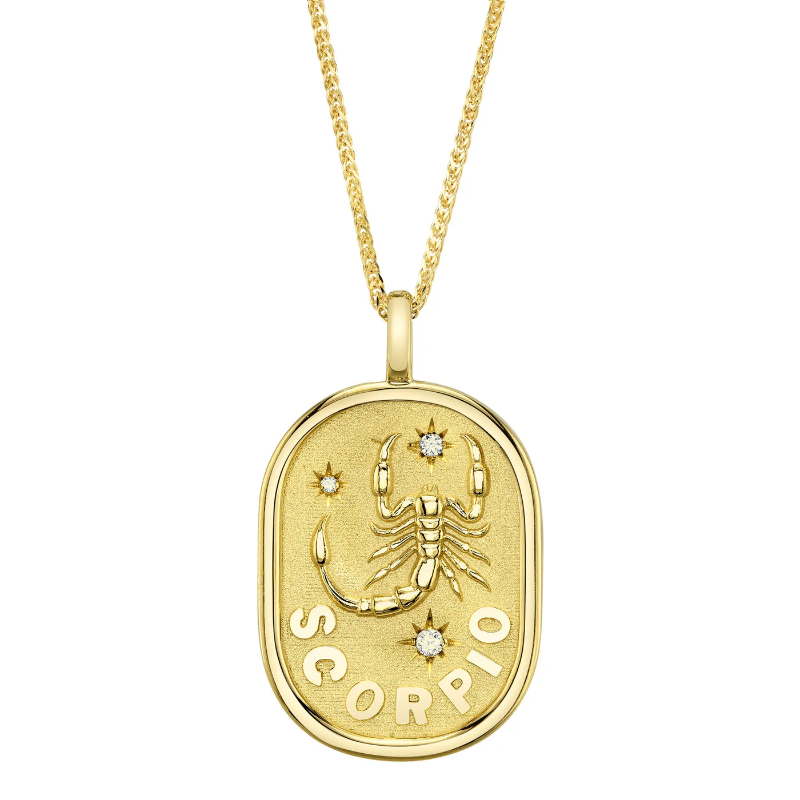 Scorpio Necklace | Solid 14K Gold Jewelry | Nancy's Jewelry