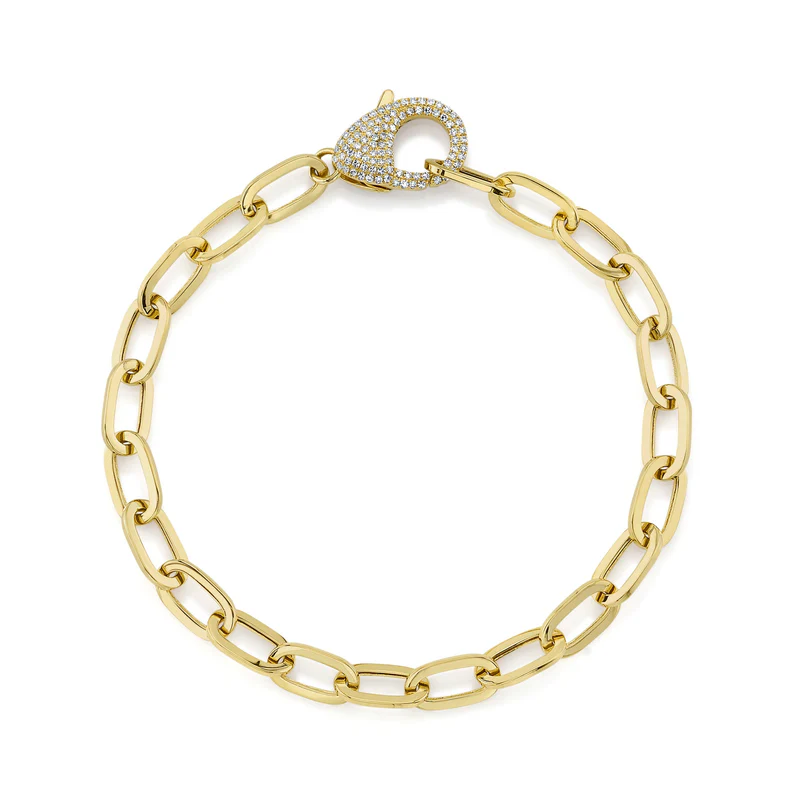 Statement Paperclip Bracelet